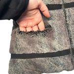 Dress Barn Women’s M Faux Fur Reversible Puffer Vest Brown Black Trendy Mob Wife Photo 5