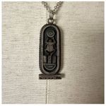 Egyptian cartouche pendant necklace Photo 5