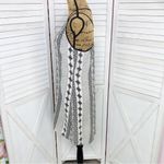 Earthbound  Trading Co. Printed Mini Dress Black Tan Medium Photo 1