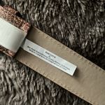 Steve Madden NWT  Fish-Eye-Logo Belt, Size XL New w/Tag Photo 4