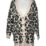 By Together  Leopard 🐆 Print Cardigan M/L Photo 0