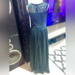 NWT DRESSYSTAR Maxi Formal Elegant Dress Dark Green Size:L Size L Photo 7