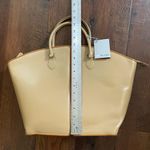 ARCADIA structured leather bag, made in Italy, NWT Photo 9