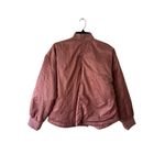 A New Day Women's Bomber Jacket - Dusty Rose, Berry Pink Mauve Quilted Size S Photo 1