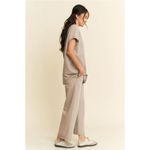 Davi & Dani nwt  Round Neck Short Sleeve Top and Pants Set‎ Photo 5