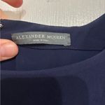 Alexander McQueen Vintage  navy blue scoop neck dress sz IT40 Photo 4