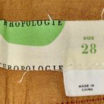Anthropologie Brown High Rise High Waisted Cropped Ankle Utility Pants Size 28 Photo 3