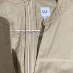 Gap NWOT  SLEEVE KHAKHI  OVERSIZED TIRED MAXI DRESS XXS Fits Like Small Photo 5