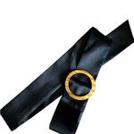 Original Penguin  Black and Gold Graphic Mini Dress Photo 2