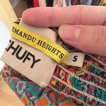 CHUFY‎ Modi Maxi Dress In Deena Amber Size Small Silk Cotton Blend Smock Orange Photo 6