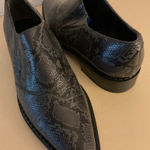 Vince  Women's Black leather Snakeskin Delmar Ankle Boots size 9.5 Photo 0