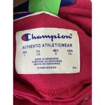 Champion Womens Deep Raspberry Pullover Fleece Hoodie Size Large Photo 4