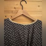 Rampage Vintage  Sz Small Ditsy Floral Wide Leg Jumpsuit Cottagecore Lace Up Back Photo 12