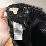 Madewell Tapered Denim Trousers in Black Robles Wash Comfort Stretch Size 28 Photo 6