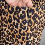 Likely NWT  Constance Leopard Square Neck Body Con Mini Dress Size 8 Photo 6