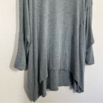 Free People  Grey Turtle Neck Tunic Top Photo 8