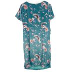 Pinkblush NWT Floral Velvet Short Sleeve Maternity Dress Turquoise Size XL NEW D Photo 7