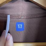 Yeezy NWT Gap Yzy Brown Hoodie Double Layer Cotton Small S New Sweatshirt Photo 5