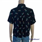 Love Note Love Notes pineapple print buttoned blouse Photo 3