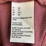 American Eagle  XXS Women's Teen Girl Mauve Lacey Shoulder Dress Photo 4