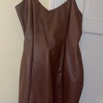 Brown Dress Size L Photo 0