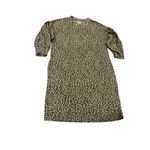 Time Tru Cheetah Shirt Dress size M Gray Size M Photo 4