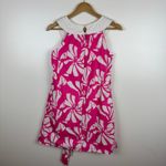 Lilly Pulitzer Adrianna Dress in Daiquiri Pin Wishing You Were Here Sz 0 Belted Photo 5