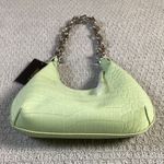 Forever 21 Forever 21 Shoulder Bag Handbag Purse Chain Crocodile Print Green Trendy Photo 1