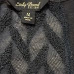 Lucky Brand  Navy Racerback Sleeveless Top Size M Photo 6