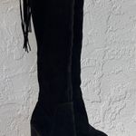 Franco Sarto Black Thigh High Boots Photo 3