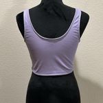 Purple Leather Corset Top Size M Photo 3