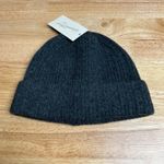 Universal Threads Universal Thread Women's Dark Charcoal Gray Wide Ribbed Winter Hat - NWT Photo 5
