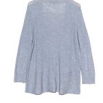 Eileen Fisher Women’s Wool, Silk & Linen Blend Speckled Drape Front Cardigan XL Photo 3