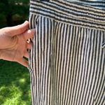 A New Day Striped linen wide leg pants Photo 2
