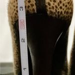 Salvatore Ferragamo Ferragamo Shoes Womens 7 2A Narrow 'Galena' Heels Calf Hair Leather Animal Print Photo 10
