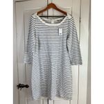 Banana Republic Dress Breton Nautical Sailor Stripes XL Preppy Coastal READ Photo 2
