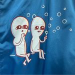 Strange Planet Nathan Pyle Webcomic New York Times Zip Up Bomber Jacket Unisex M Blue Size M Photo 4