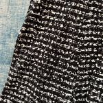 Elle Black White Print Seamed Fit & Flare Cap Sleeve Dress Size XL Photo 7