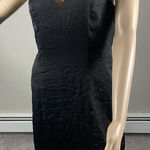 EXPRESS Black Backless Mini Dress Size Medium Pre-owned Photo 0
