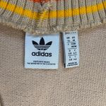 Adidas  50 Years Trefoil Preppy Varsity Knit  Beige Vest Women's M Photo 12