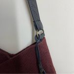 Pistil Wool Blend Shoulder Bag Crossbody Purse Burgundy Red Photo 7
