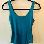Sincerely Jules Womens Size Xs Teal Tank Top Bodysuit Soft Stretch Summer New Photo 0