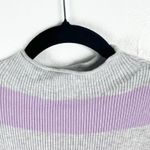 Anthropologie Daily Practice Striped Sleeveless Mock-Neck Sweater Dress Large Photo 8