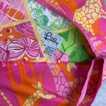 Lilly Pulitzer Lily Pulitzer Reversible Wrap Mini Skirt Giraffe Wildlife Animal Floral Print Photo 5