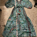 Bohemian soul maxi dress Maxi one size women’s Blue Photo 6