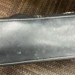 Vintage LAUREN Ralph Lauren Black Leather Small Hobo Shoulder Bag Purse Handbag Photo 4