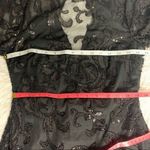 Alexis   Franciska  Beaded open back Sequin Shimmer Mini Dress Size Small Black Photo 7