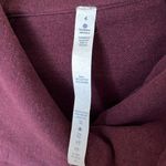Lululemon  maroon wrap up hooded jacket Photo 6