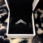 Pandora Silver  Wishbone Ring Photo 0