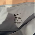Nike  Women’s One Dri-Fit High Waisted Light Blue Cropped Leggings Sz M NWT Photo 5